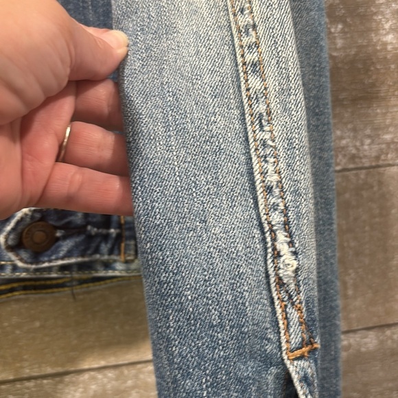 Abercrombie & Fitch Jean Trucker Jacket size M - Picture 8 of 12